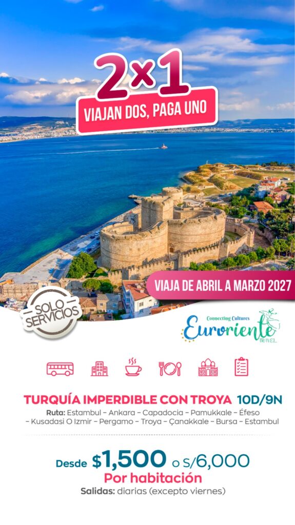 VIAJA A EUROPA, CONOCE TURQUIA DE LA MEJOR MANERA