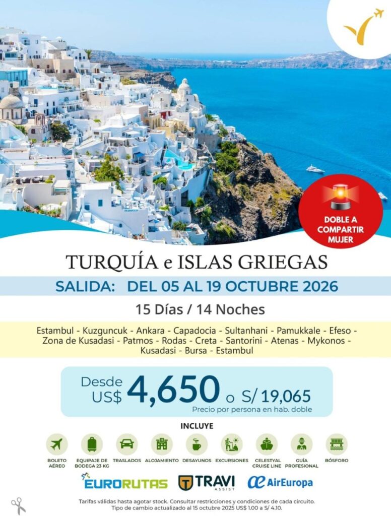 VIAJA ESTE 2026 POR EUROPA